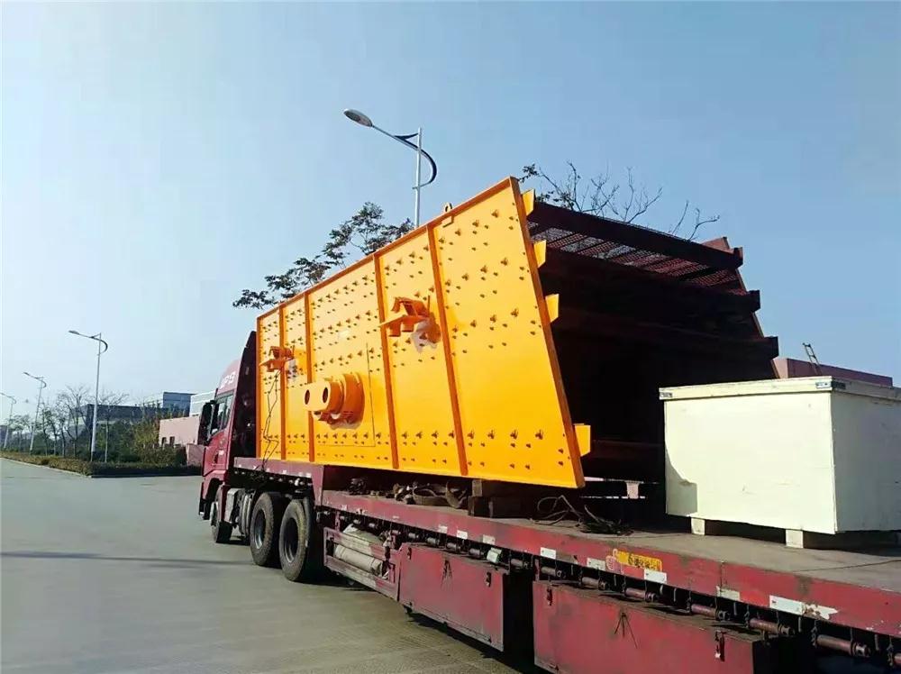 振動(dòng)篩裝車發(fā)貨